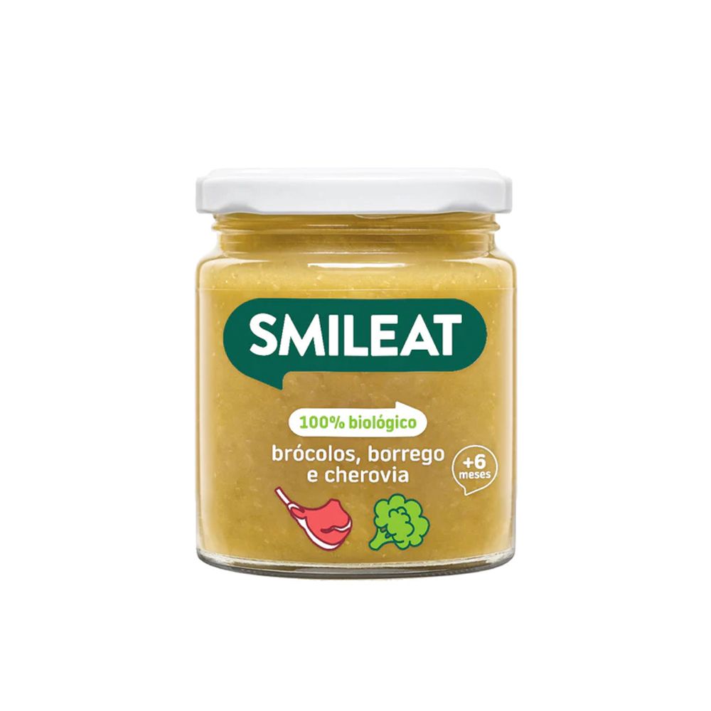  - Smileat Organic Broccoli, Lamb & Cherovia Puree 230g (1)